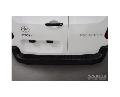 Matte black Aluminum Bumper protector suitable for Citroën Berlingo (Multispace) & Peugeot Par, Image 10