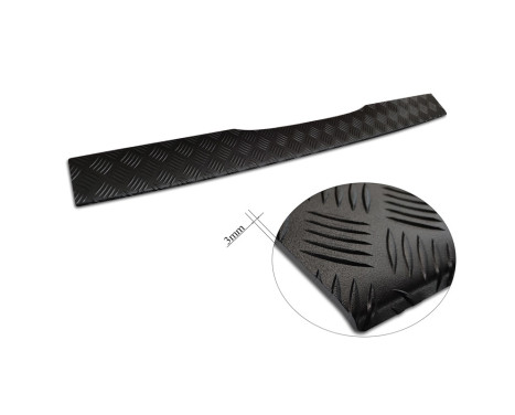 Matte Black Aluminum Bumper Protector suitable for Mercedes Vito & V-Class 2014-2019 & Facelift, Image 6