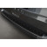 Matte black aluminum bumper protector suitable for Volkswagen Caddy V 2020- 'Riffled Plate'