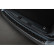 Matte black aluminum bumper protector suitable for Volkswagen Caddy V 2020- 'Riffled Plate', Thumbnail 3
