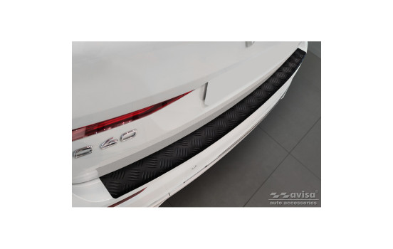 Matte Black Aluminum Bumper protector suitable for Volvo XC60 II 2017-2021 & FL 2021- incl. R-Des