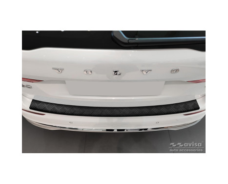 Matte Black Aluminum Bumper protector suitable for Volvo XC60 II 2017-2021 & FL 2021- incl. R-Des, Image 2