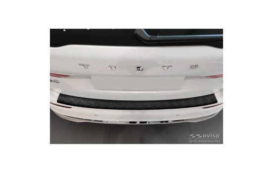 Matte Black Aluminum Bumper protector suitable for Volvo XC60 II 2017-2021 & FL 2021- incl. R-Des, Image 2