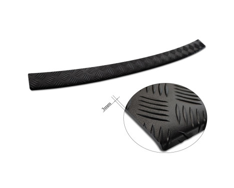 Matte Black Aluminum Bumper protector suitable for Volvo XC60 II 2017-2021 & FL 2021- incl. R-Des, Image 6