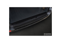Matte Black Aluminum Rear Bumper Protector suitable for Opel Movano / Renault Master II / Nissan NV400