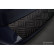 Matte Black Aluminum Rear Bumper Protector suitable for Skoda Octavia III Kombi Facelift 2017-2020 'Ri, Thumbnail 5
