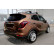 Matte black stainless steel bumper protector suitable for Opel Mokka X 2016- 'Ribs', Thumbnail 4