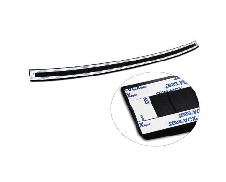 Matte black stainless steel bumper protector suitable for Volkswagen Golf VIII HB 5-door 2020-, Image 7