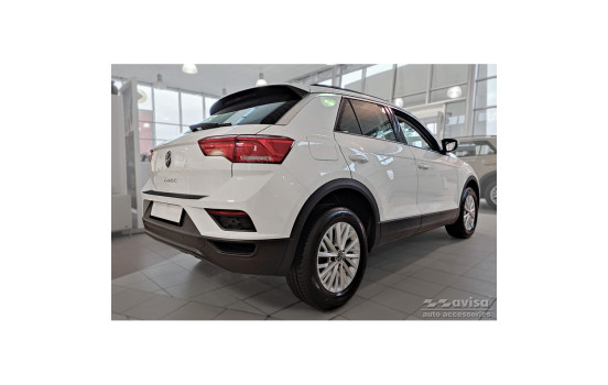 Matte black stainless steel bumper protector suitable for Volkswagen T-Roc 2017-2022 & Facelift 2022- incl. C, Image 4