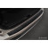 Matte black stainless steel bumper protector suitable for Volvo V90 9/2016- 'Ribs'