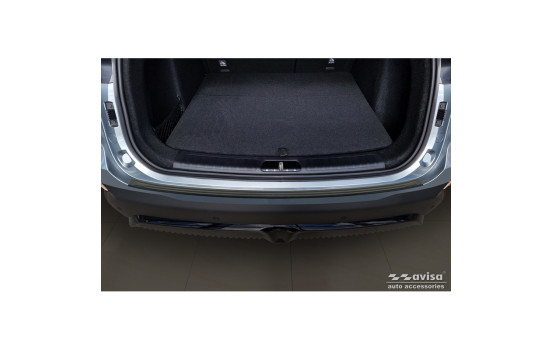 Matte Black Stainless Steel Rear Bumper Protector Fits BAIC Beijing 5 (X55) II 2023-, Image 4