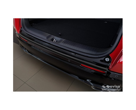 Matte Black Stainless Steel Rear Bumper Protector Fits Honda ZR-V (RZ4) 2023-, Image 2
