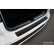 Matte black stainless steel rear bumper protector for Volkswagen T-Cross 2019-2024 & FL 2024 - 'Ribs', Thumbnail 4