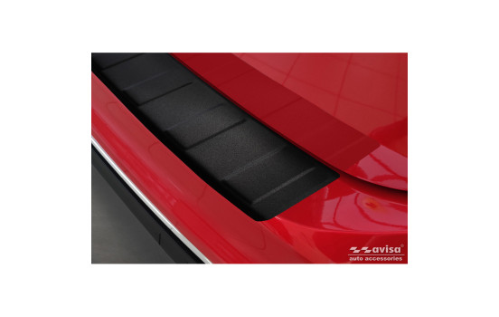 Matte black stainless steel rear bumper protector for Volkswagen Tiguan II / Allspace incl. Facelift & RL, Image 3