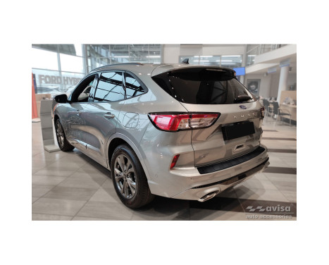 Matte Black Stainless Steel Rear Bumper Protector suitable for Ford Kuga III ST-Line/Vignale/Hybrid ST-Line 2019-', Image 4