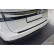 Matte black stainless steel rear bumper protector suitable for Volkswagen ID.7 2023- 'Ribs'