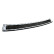 Matte black stainless steel rear bumper protector suitable for Volkswagen ID.7 Tourer 2024- 'Ribs', Thumbnail 7