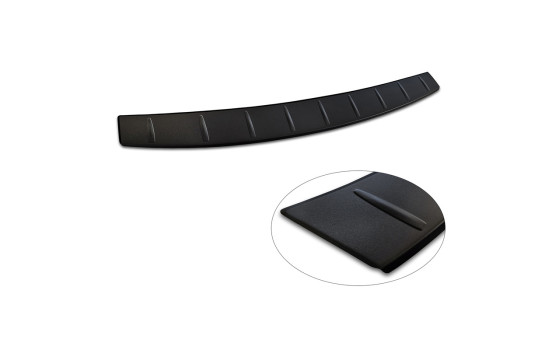 Matte black stainless steel Rear bumper protector suitable for Volkswagen Passat Variant (CJ5) 2023- 'Ribs', Image 6