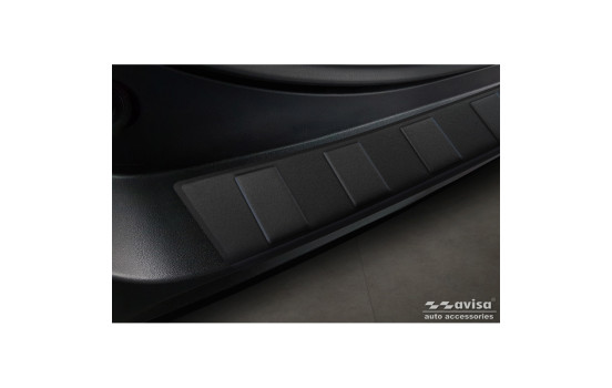 Matte Black Stainless Steel Rear Bumper Protector Toyota RAV4 (5th Gen.) 2018- & Suzuki Across 2020-, Image 3