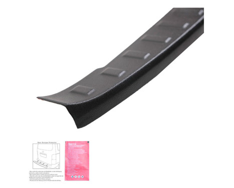 Oneway Rear bumper protection molding suitable for Dacia Sandero III 2021- - Matte black, Image 3