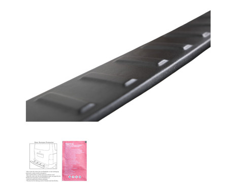 Oneway Rear bumper protection molding suitable for Volkswagen T-Cross 2022- - Matte black, Image 3