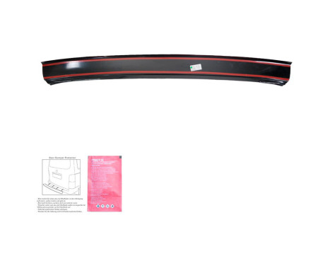 Oneway Rear bumper protection molding Volkswagen Transporter T6/T6.1 2015-2022 - Glossy black, Image 3