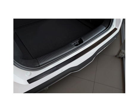 Real 3D Carbon Rear Bumper Protector fits for MG 4 EV 2022-