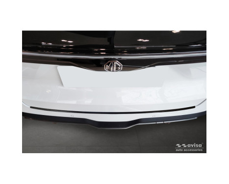 Real 3D Carbon Rear Bumper Protector fits for MG 4 EV 2022-, Image 3