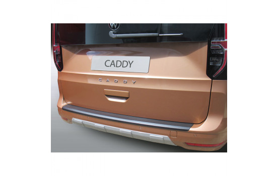 RGM Rear bumper skirt 'Skid-Plate' suitable for Volkswagen Caddy V Box/MPV 2020- Black (ABS)