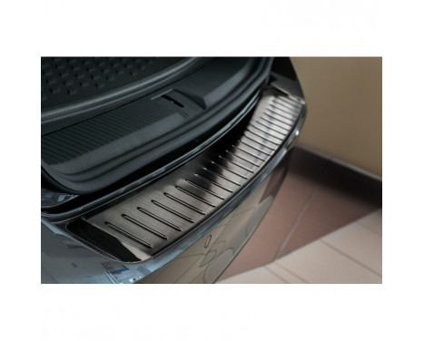 RVS Achterbumperprotector Volkswagen Passat 3D Variant 2014- 'Ribs'