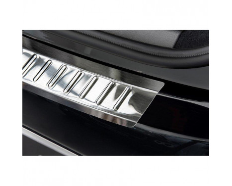 RVS Rear bumper protector BMW 2-Series F45 Active Tourer 2014- 'Ribs', Image 2