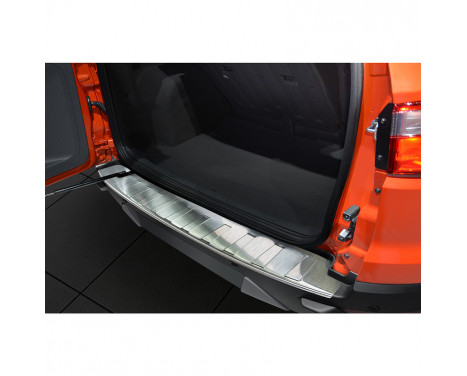 RVS rear bumper protector Ford Ecosport II 2012- 'Ribs'