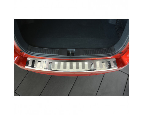 RVS Rear bumper protector Honda Civic Tourer 2014- 'Ribs'