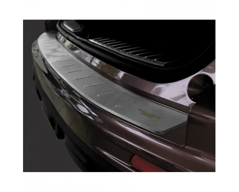 RVS Rear bumper protector Honda CRV 2008-2012 'Ribs', Image 2