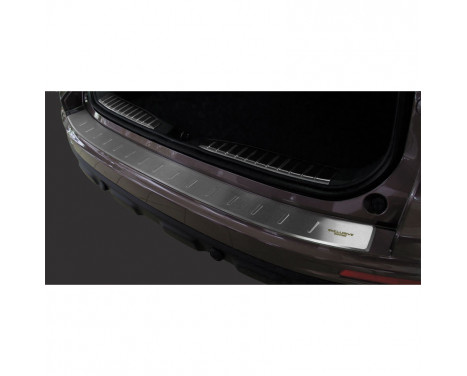 RVS Rear bumper protector Honda CRV 2008-2012 'Ribs', Image 3