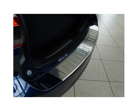RVS rear bumper protector Mazda 6 III GJ combi 2012- 'Ribs', Image 2