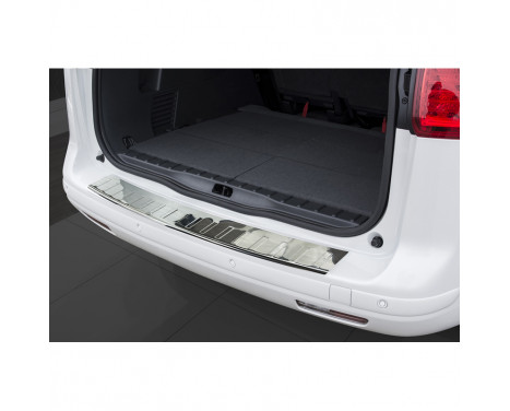 RVS Rear bumper protector Peugeot 5008 2009- 'Ribs'