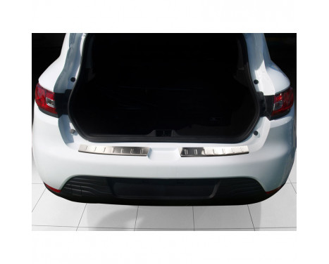 RVS Rear bumper protector Renault Clio IV 5-door 2013- 'Ribs'