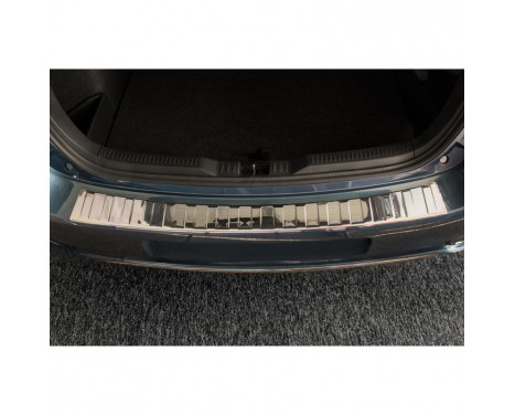 RVS Rear bumper protector Toyota Auris Touring Sports 2015- 'Ribs', Image 2