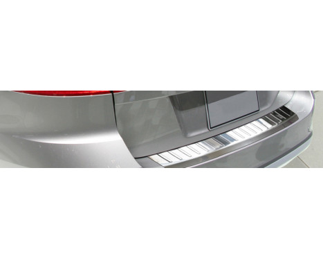 RVS rear bumper protector Volkswagen Passat Alltrack 2012- 'Ribs'