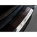 Stainless steel bumper protector suitable for 'Deluxe' Audi Q5 2008-2016 Chrome/Red-Black Carbon, Thumbnail 3