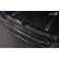Stainless steel bumper protector suitable for 'Deluxe' BMW X3 F25 2014-2017 Black/Red-Black Carbon