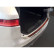 Stainless steel bumper protector suitable for 'Deluxe' Jaguar F-Pace 2016- Chrome/Red-Black Carbon, Thumbnail 2