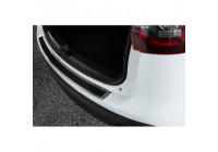 Stainless steel bumper protector suitable for 'Deluxe' Mazda CX5 2012-2017 Chrome/Black Carbon