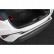 Stainless steel bumper protector suitable for 'Deluxe' Toyota C-HR 2016- Chrome/Black Carbon