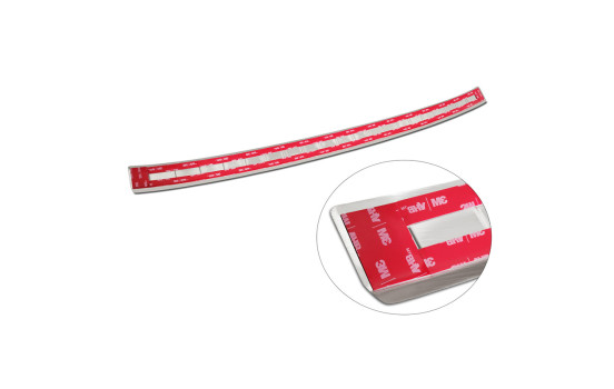 Stainless steel bumper protector suitable for Audi A3 (8Y) Sportback 2020- 'Ribs', Image 7