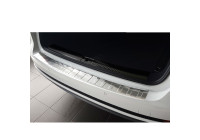 Stainless steel bumper protector suitable for Audi A4 B9 Avant 2015- 'Ribs'