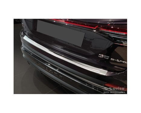 Stainless steel bumper protector suitable for Audi Q4 E-Tron 2021-