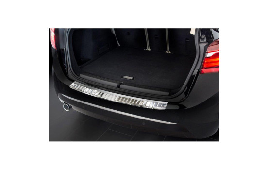 Stainless steel bumper protector suitable for BMW 2-Series F45 Active Tourer 2014- 'Ribs'