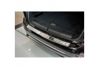 Stainless steel bumper protector suitable for BMW 2-Series F46 Gran Tourer 2015- 'Ribs'